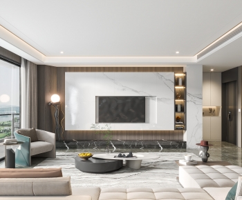 Modern A Living Room-ID:823395016