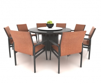 Modern Dining Table And Chairs-ID:435590036