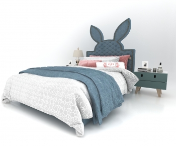 Modern Child's Bed-ID:530065069