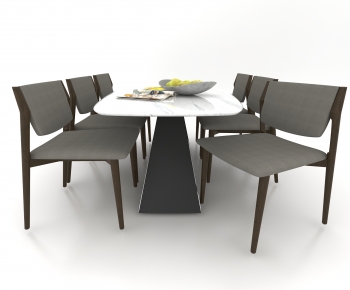 Modern Dining Table And Chairs-ID:139305112