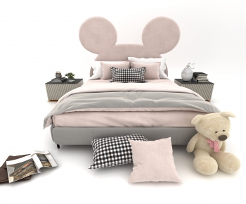 Modern Child's Bed-ID:790982016