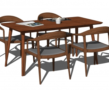Nordic Style Dining Table And Chairs-ID:170985945