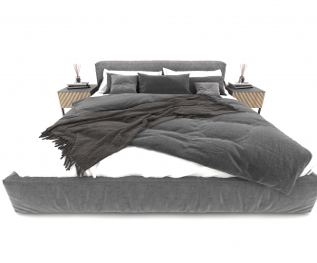 Modern Double Bed-ID:270273928