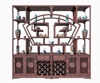Chinese Style Antique Rack-ID:163290022