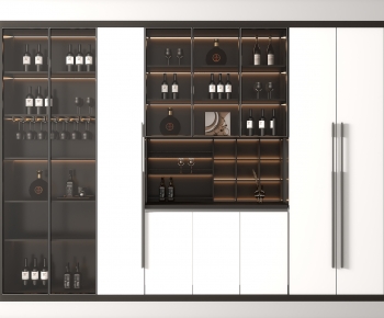 Modern Wine Cabinet-ID:489250902