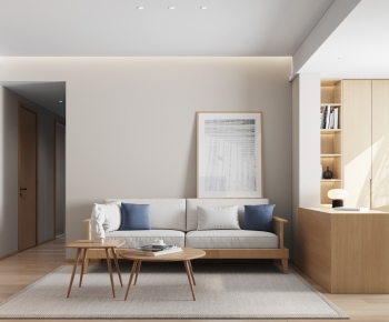 Japanese Style A Living Room-ID:649008045