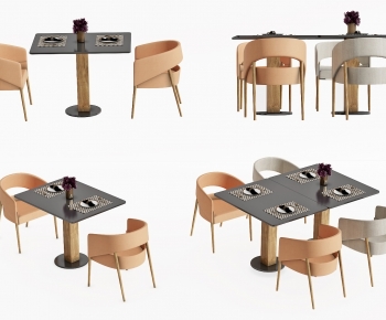 Modern Dining Table And Chairs-ID:681450488