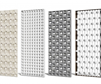 Modern Cement Brick Screen Partition-ID:444092992