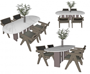 Modern Dining Table And Chairs-ID:930231094