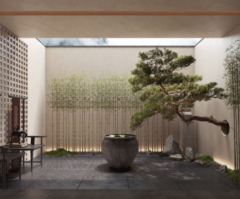 New Chinese Style Courtyard/landscape-ID:944170007