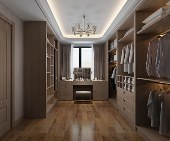 Modern Clothes Storage Area-ID:751324899