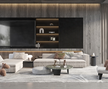 Modern A Living Room-ID:416423083
