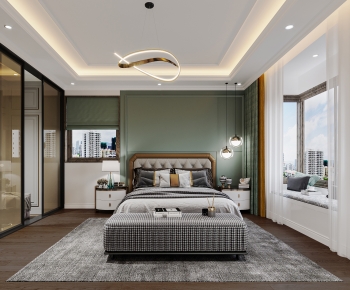 Modern Bedroom-ID:824429043