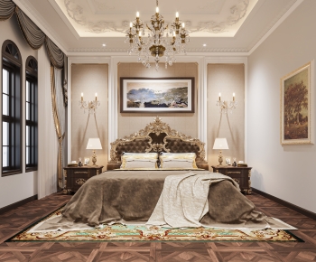 European Style French Style Bedroom-ID:837781915