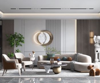 Modern A Living Room-ID:238586908