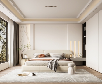 Wabi-sabi Style Bedroom-ID:231973894