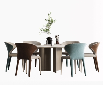 Modern Dining Table And Chairs-ID:908699047