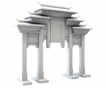 Chinese Style Ancient Architectural Buildings-ID:826529986