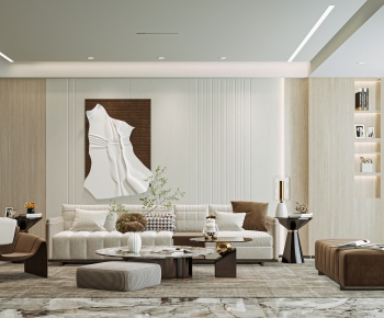 Modern A Living Room-ID:280286076