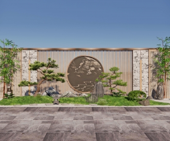 New Chinese Style Garden-ID:131350996