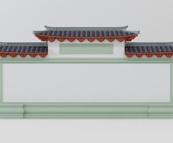 Chinese Style Building Component-ID:216099982