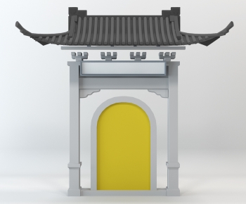 Chinese Style Ancient Architectural Buildings-ID:603866101