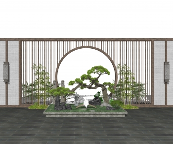 New Chinese Style Garden-ID:977636103