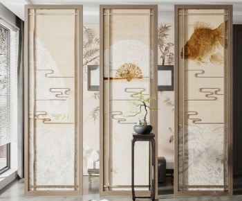 New Chinese Style Partition-ID:881380089