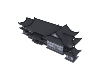 Chinese Style Ancient Architectural Buildings-ID:121001967