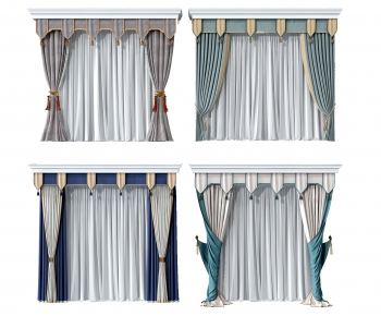 New Chinese Style The Curtain-ID:152415046