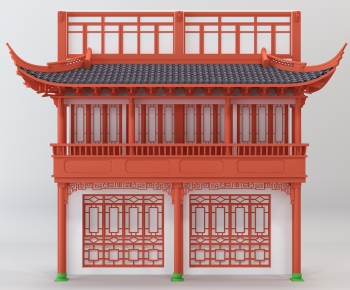Chinese Style Facade Element-ID:418545961