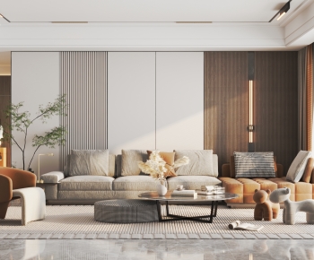 Modern A Living Room-ID:265304094