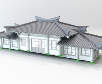 Chinese Style Ancient Architectural Buildings-ID:571197994