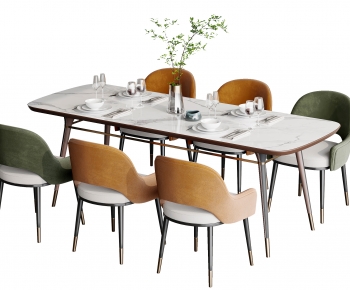 Modern Dining Table And Chairs-ID:192091949
