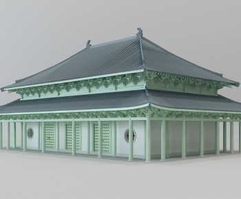 Chinese Style Ancient Architectural Buildings-ID:947046042