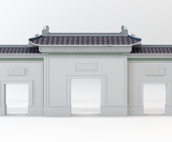 Chinese Style Building Component-ID:593940022