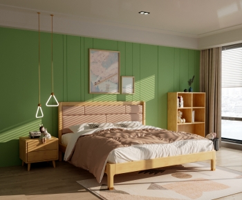 Nordic Style Bedroom-ID:288495067