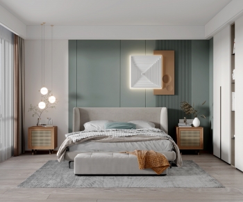 Nordic Style Bedroom-ID:173180106