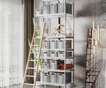 Industrial Style Shelving-ID:227539063