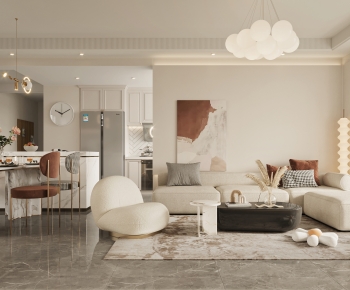 Modern A Living Room-ID:100190657