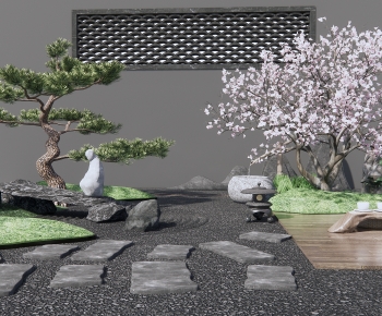 Japanese Style Courtyard/landscape-ID:980742938
