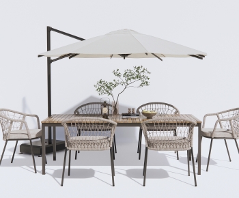 Modern Wabi-sabi Style Outdoor Tables And Chairs-ID:882555014