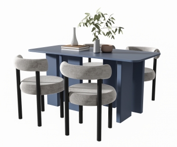 Modern Dining Table And Chairs-ID:125688084