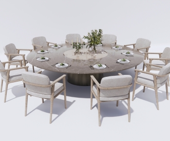 Modern Dining Table And Chairs-ID:119426014