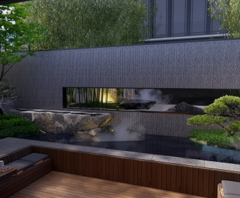 New Chinese Style Courtyard/landscape-ID:236252073