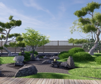 Japanese Style Courtyard/landscape-ID:322530032