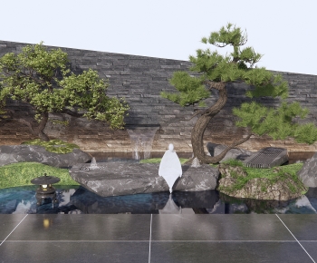 New Chinese Style Courtyard/landscape-ID:772538901