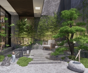 New Chinese Style Courtyard/landscape-ID:811014893