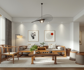 Japanese Style A Living Room-ID:605409138