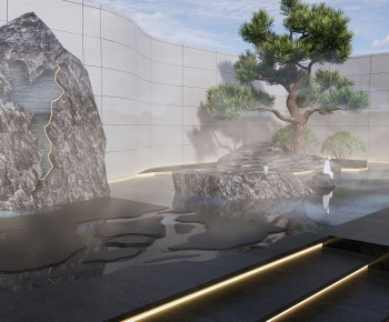New Chinese Style Courtyard/landscape-ID:239362002